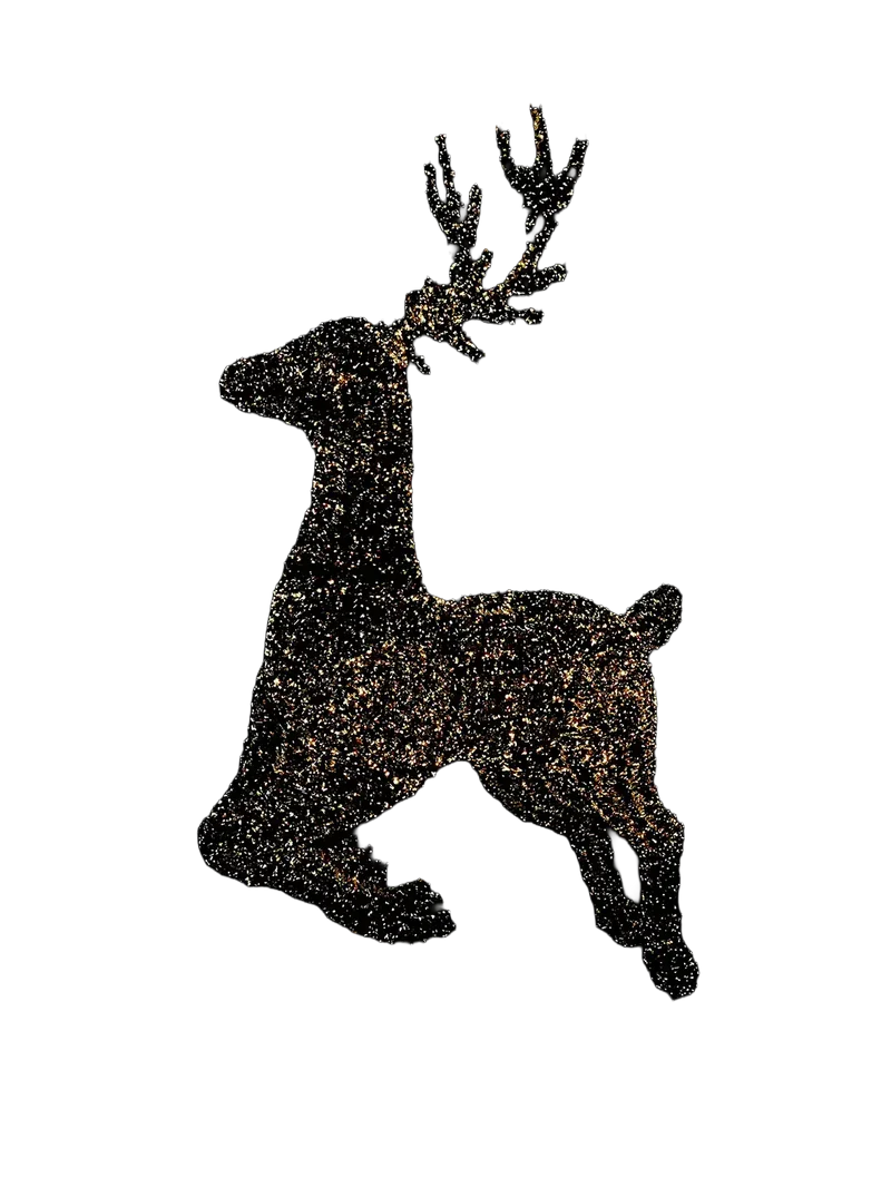 LED-Drahthirsch XXL "Chester" Gold
