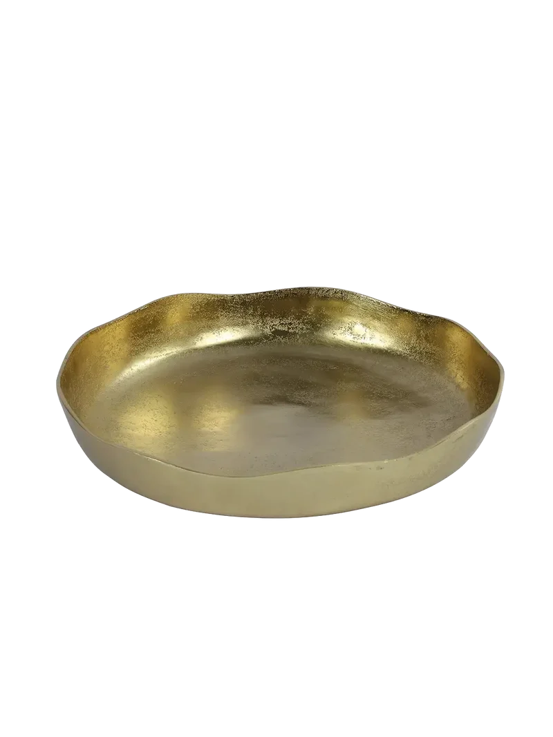 Deko-Schale rund "Emina" Gold