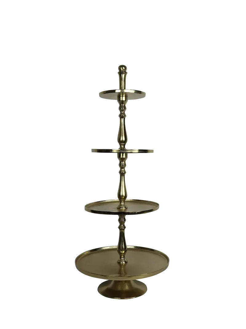 Etagere rund "Lucy" Gold