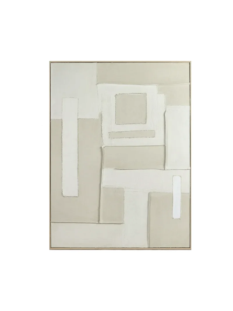 Blanche Wandobjekt – Off-White, 90 × 120 cm