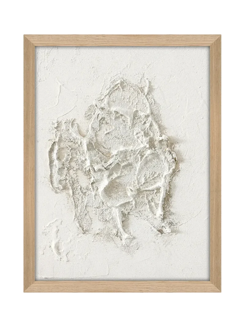 Wandbild White Beach | Nordic Art