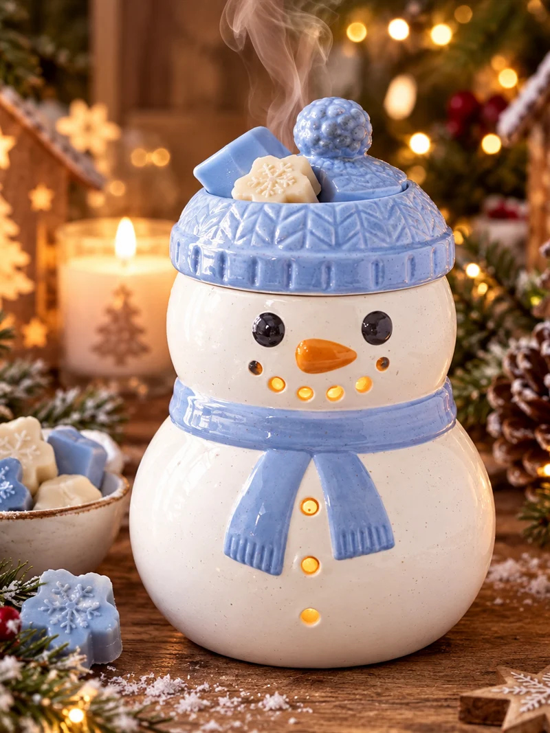 Schneemann Duftlampe