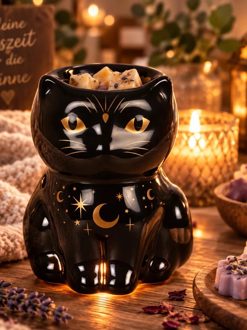 Magische Katze Duftlampe