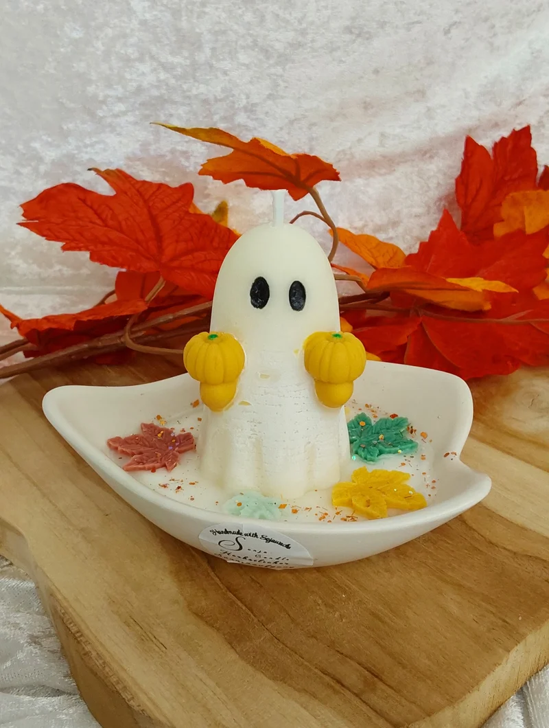 Halloween-Geister Duftkerze