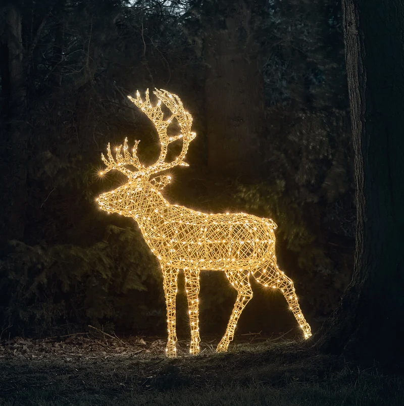 1,8m Arkendale Bicolor LED Rentier