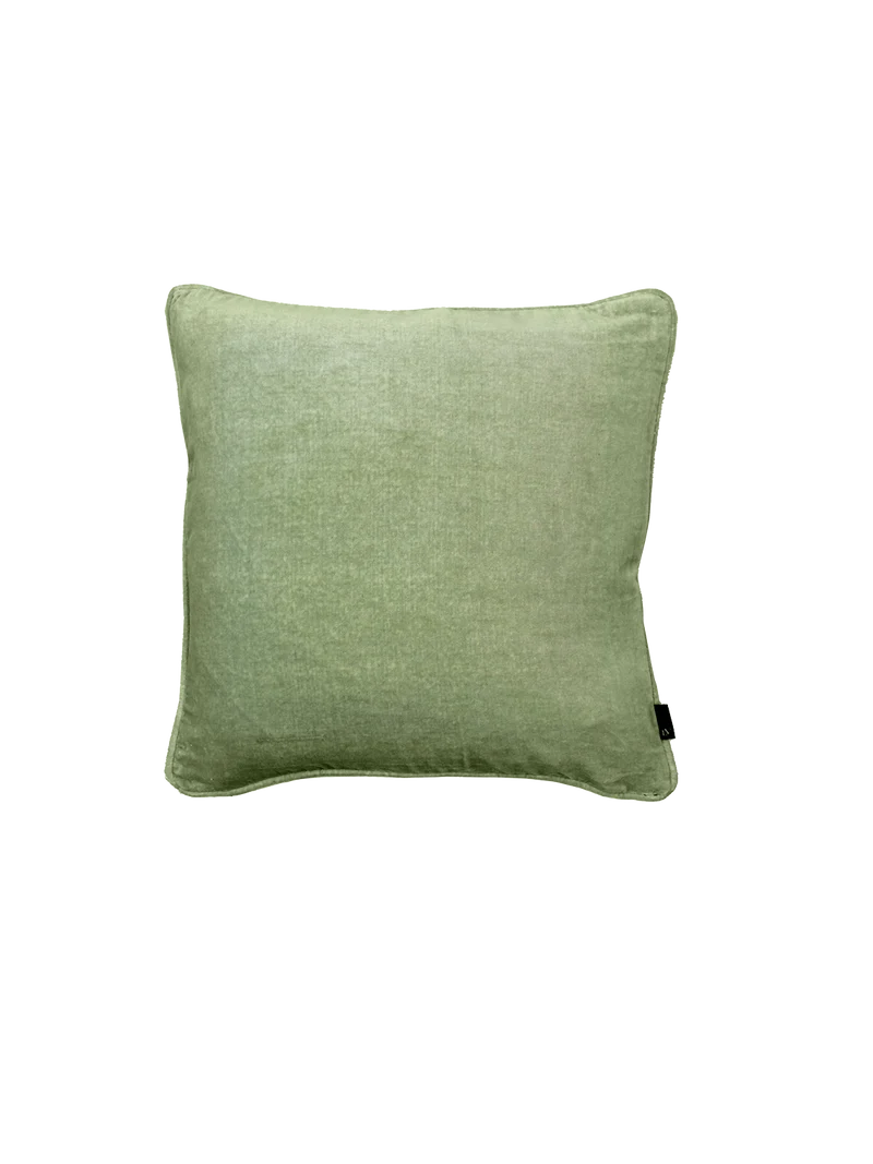 Kissenhülle Velours | olive