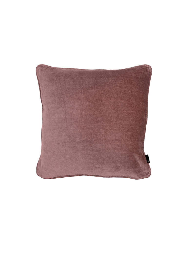Kissenhülle Velours Mauve