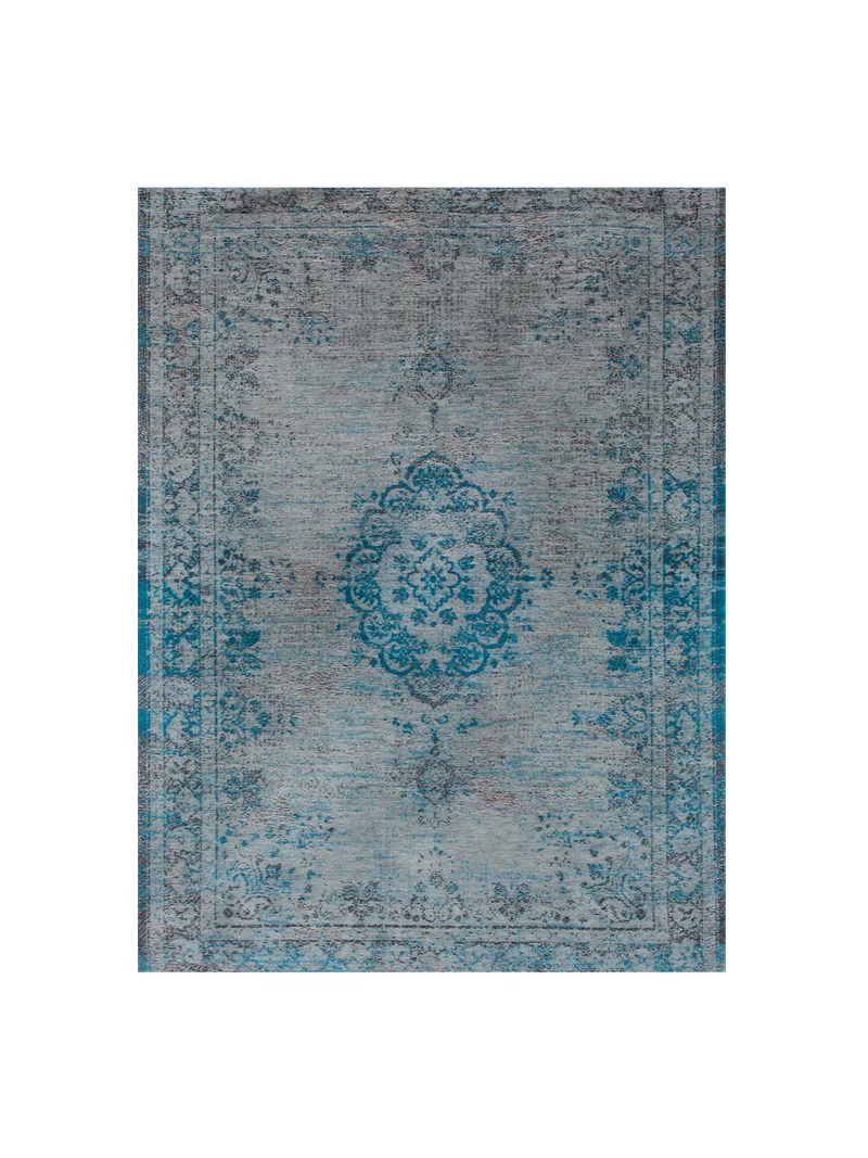 Fading World Grey Turquoise Teppich