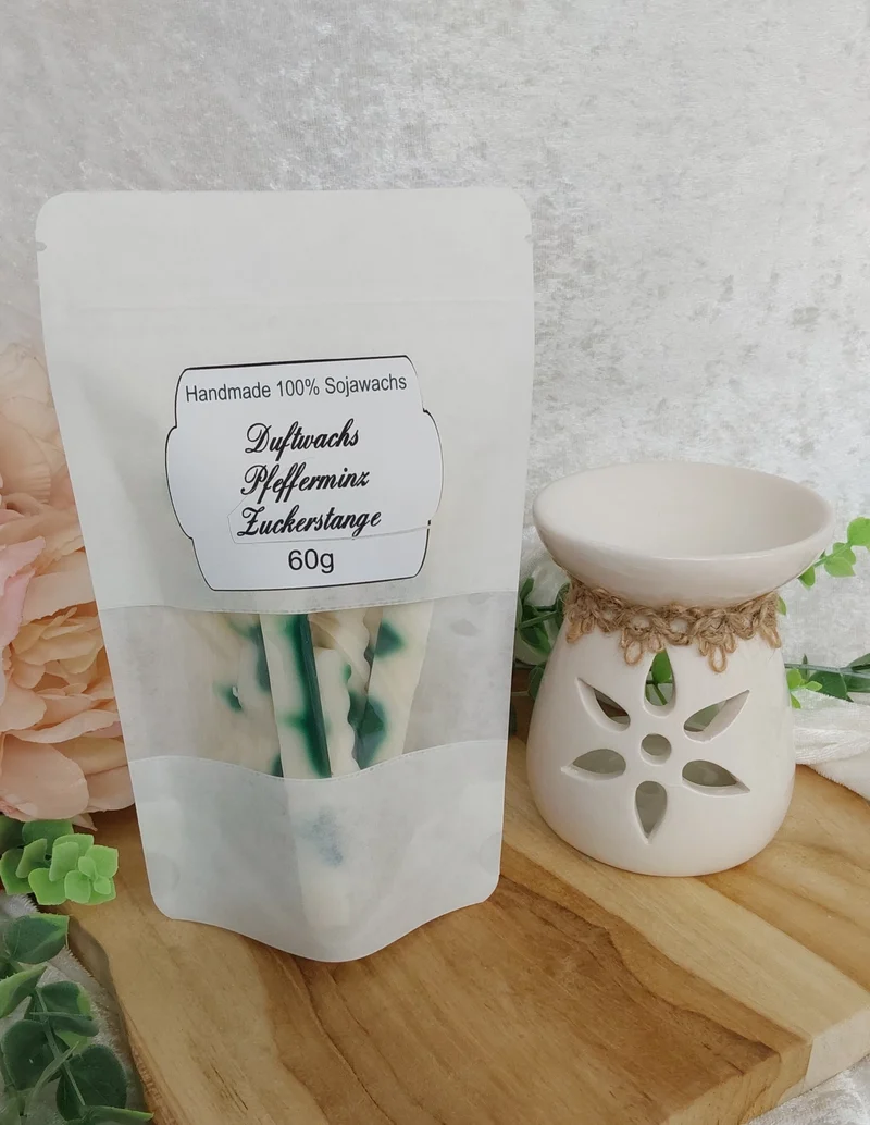 Waxmelts Pfefferminz Zuckerstange