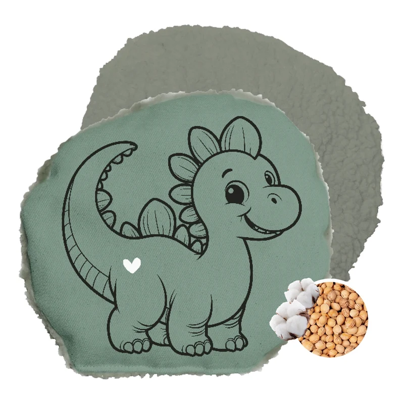 Kinder Kirschkernkissen Dino
