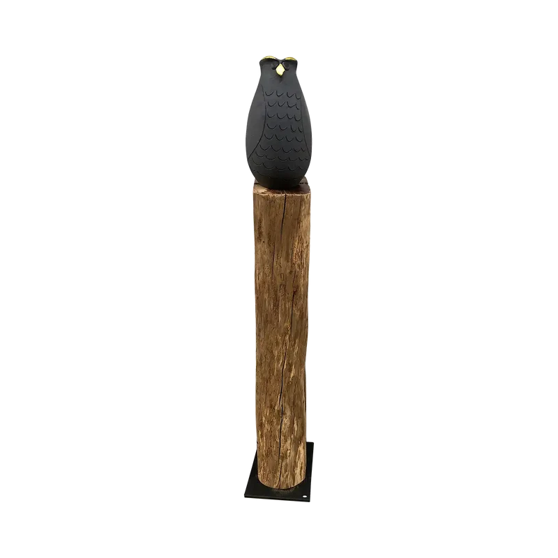 Gartenstele 'Hauswächter Eule'