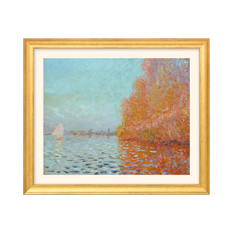 Bild 'Die Bucht von Argenteuil mit einem Segelboot' (1874)