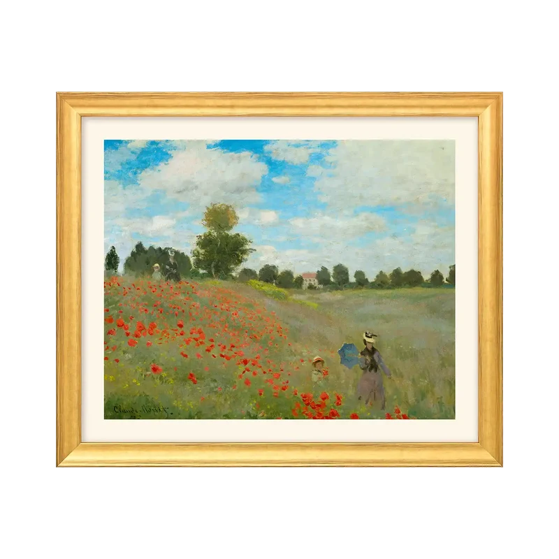 Bild 'Les coquelicots à Argenteuil (Das Mohnfeld bei Argenteuil)' (1873)