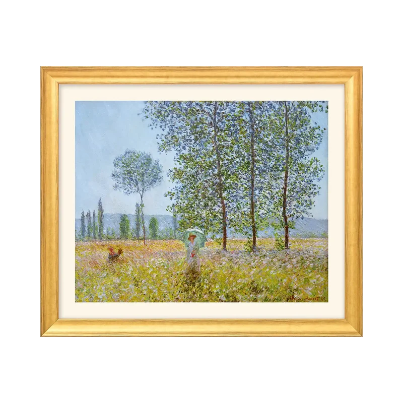 Bild 'Felder im Frühling' (1887)