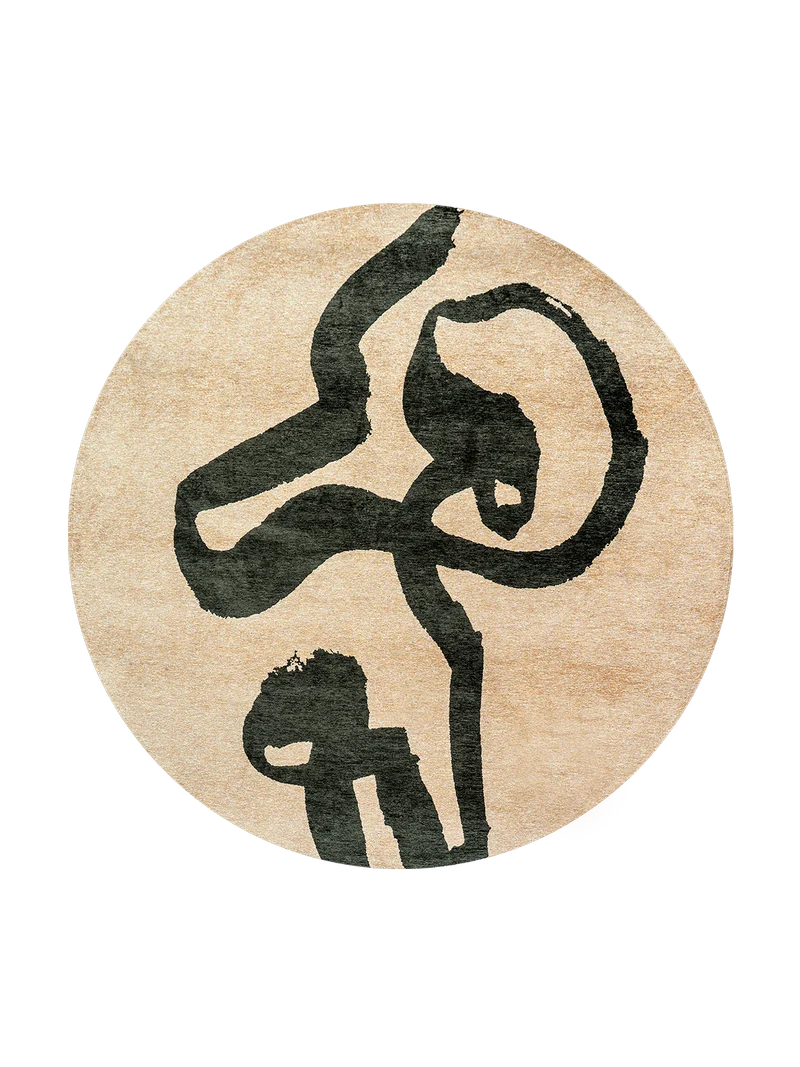 Craft Ribbon Garden Spirit Runder Teppich
