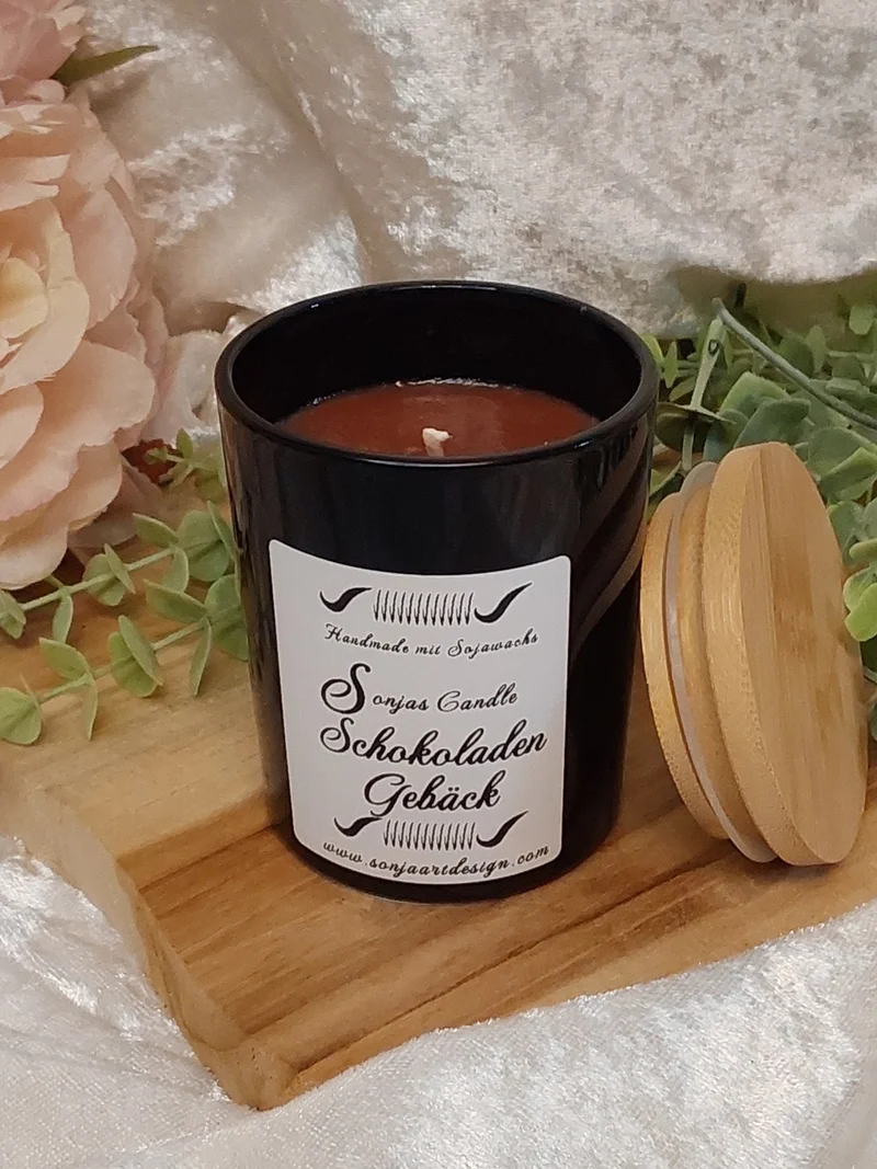 Duftkerze Schokoladen-Gebäck