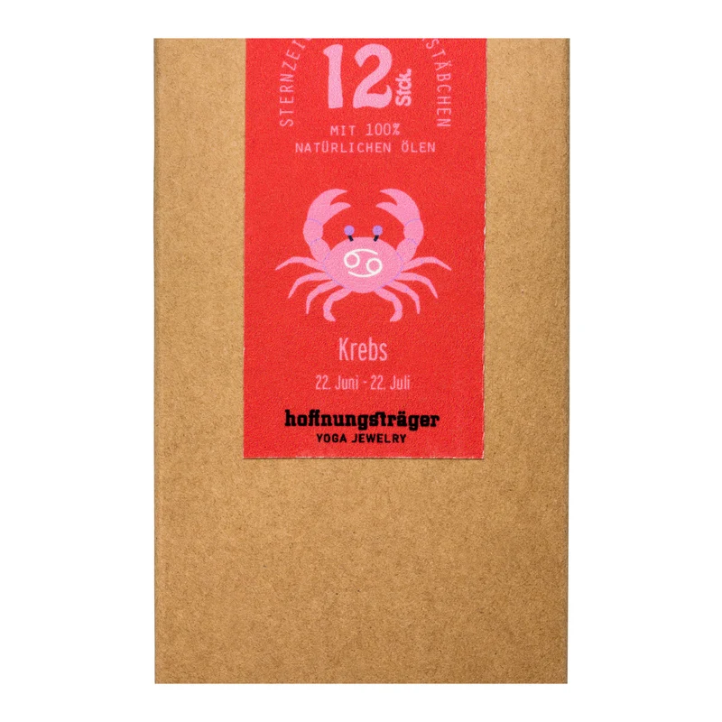 Räucherstäbchen „Sternzeichen“ Krebs