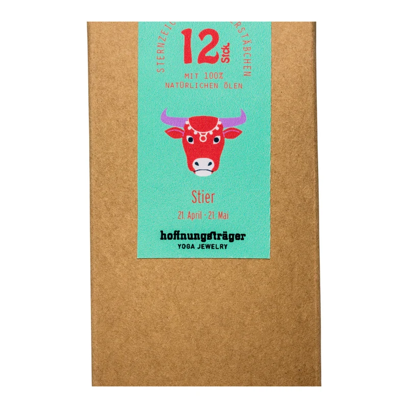 Räucherstäbchen „Sternzeichen“ Stier