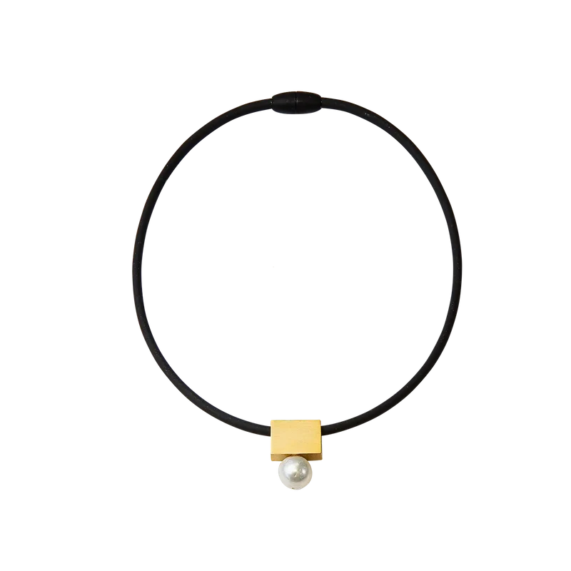 Collier 'Mother of Pearl' vergoldet