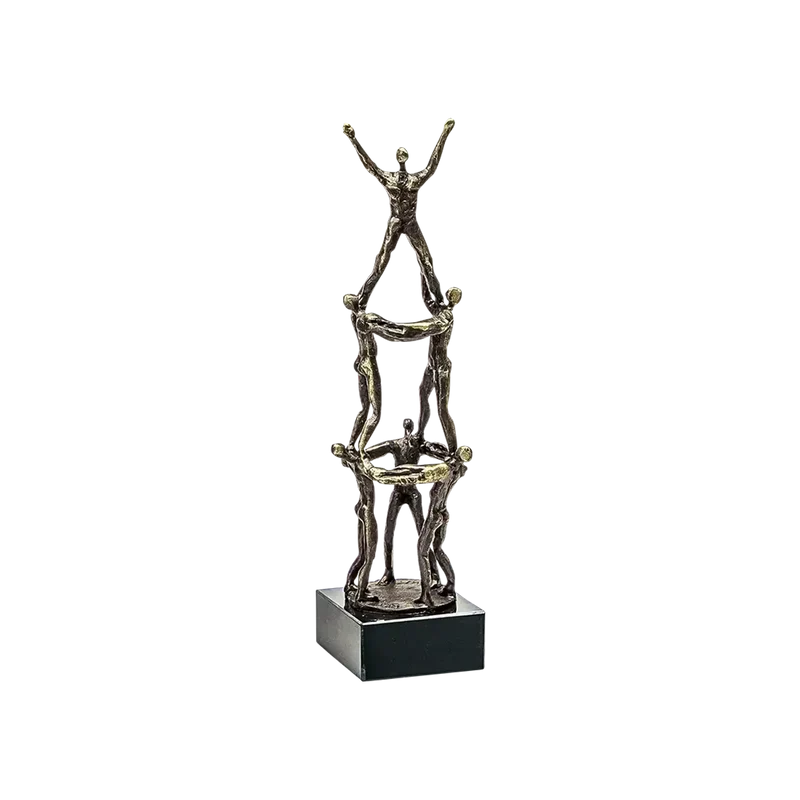 Skulptur 'Gemeinsam zum Erfolg'