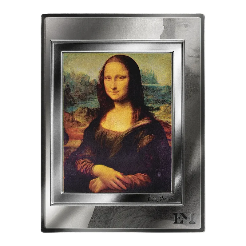 Silberbarren Ewige Meisterwerke Mona Lisa