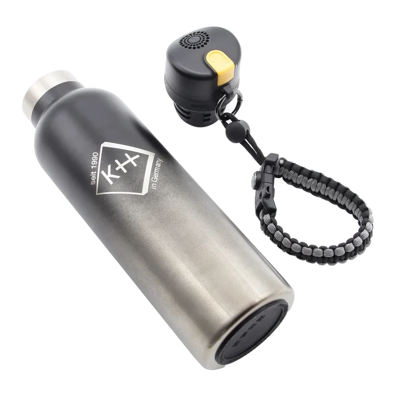 Trinkflasche mit Alarm