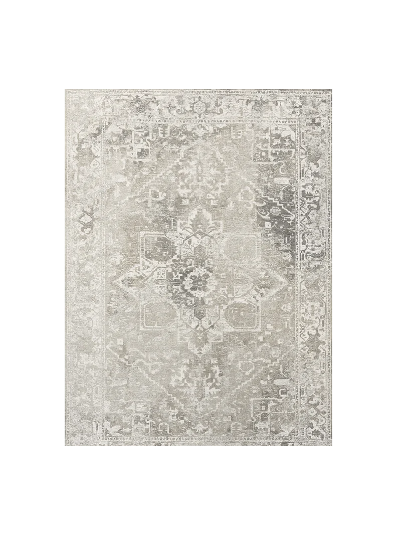 Antiquarian Tabriz Wildleder Teppich