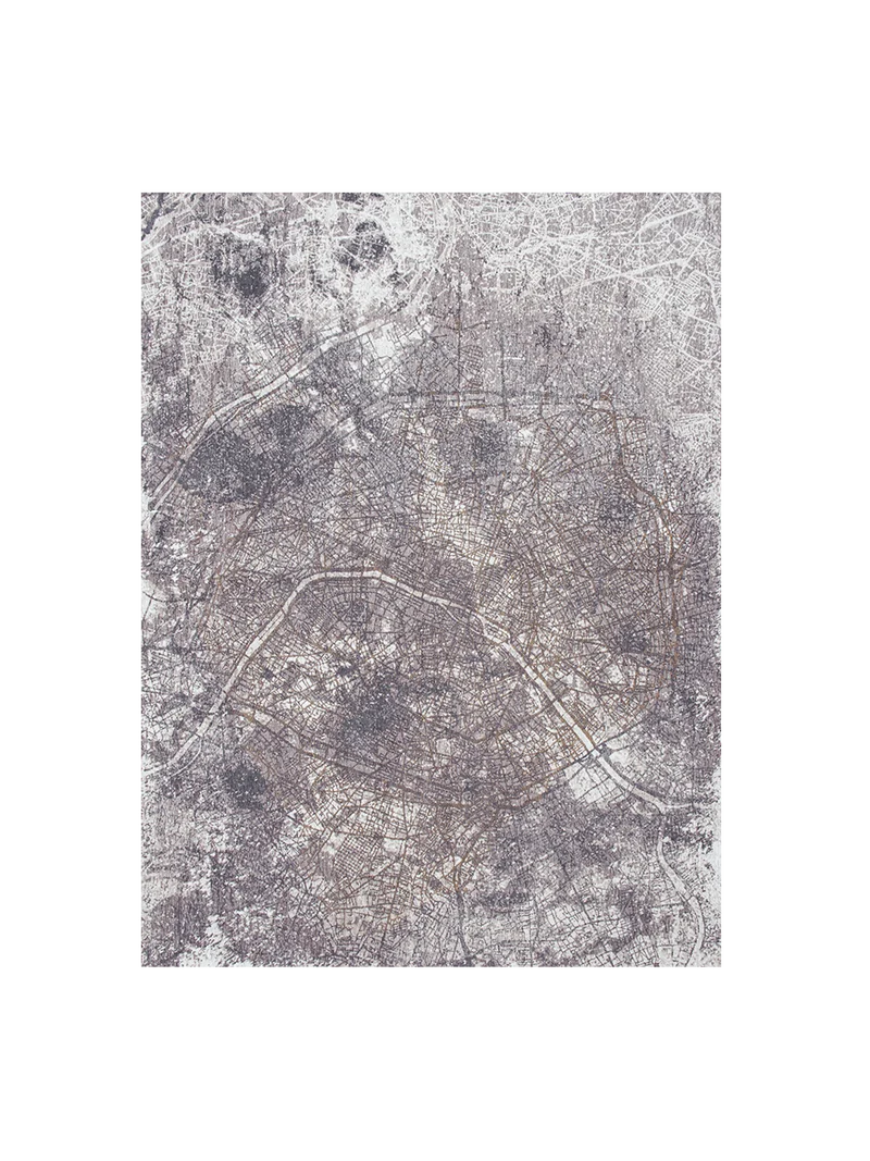 Cities Paris Space Trip Teppich
