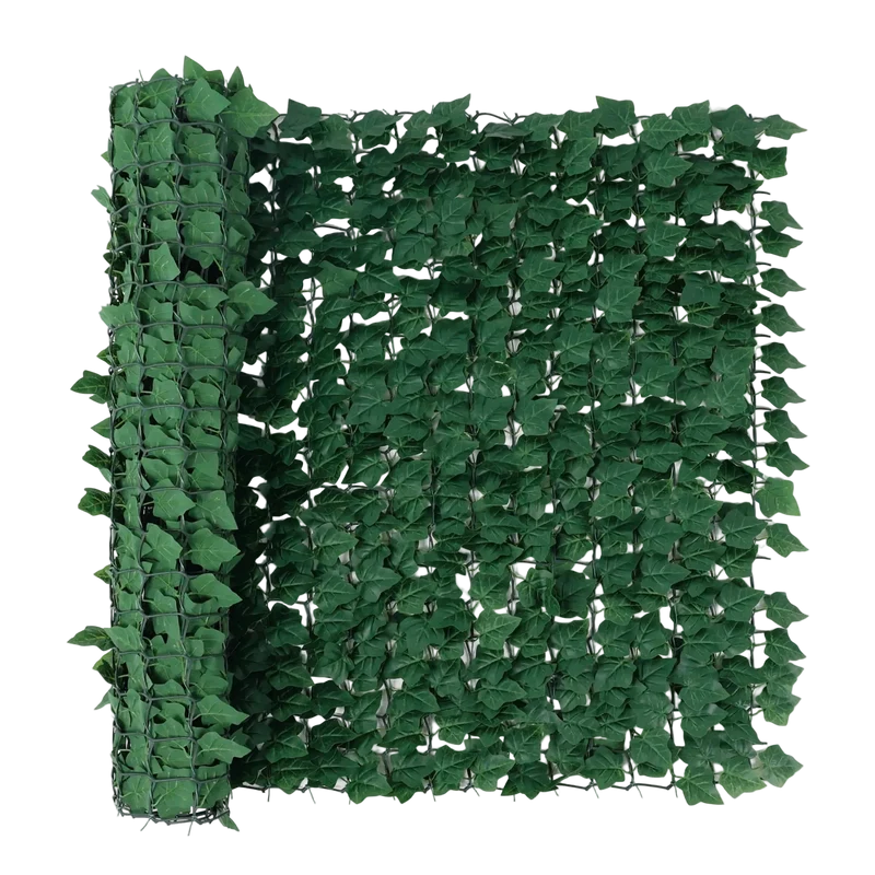 Künstlicher immergrüner Sichtschutz Efeu - Aris | 300 cm