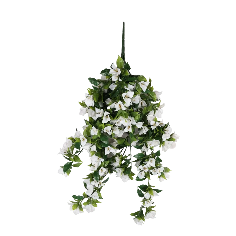 Künstliche Hänge-Bougainvillea - Selly | 90 cm weiß