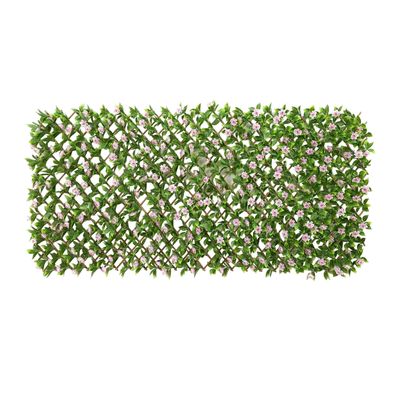 Flexible Pflanzenwand Zierkirsche mit Blüten - Maja | 130-200 cm Rosa