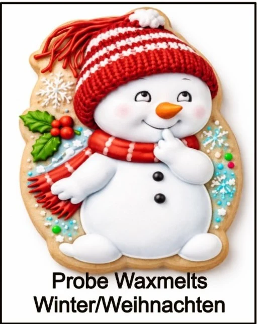 Probe-Waxmelts Winter/Weihnachten