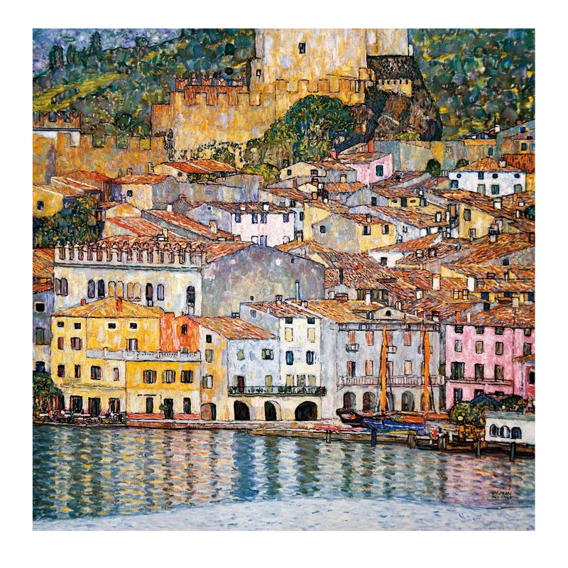 Bild Malcesine am Gardasee 1913
