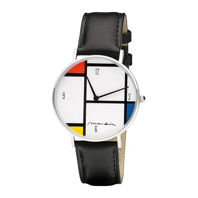Mondrian - Tableau Nr. IV Künstler-Armbanduhr