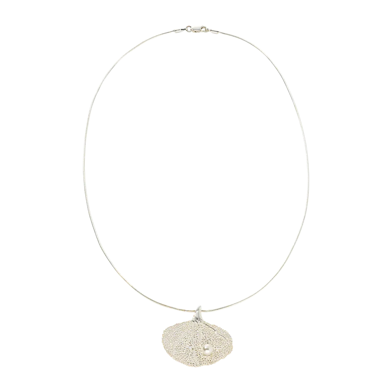 Collier Fächerkoralle mit Perle