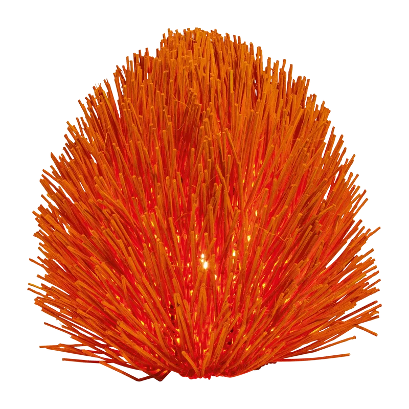 Rattan Tischlampe Trend rot