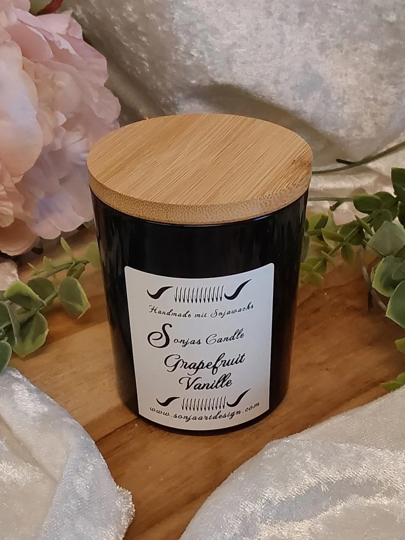 Duftkerze Pink Grapefruit Vanille