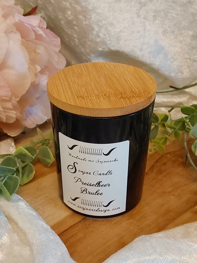 Duftkerze Preiselbeer Brulee