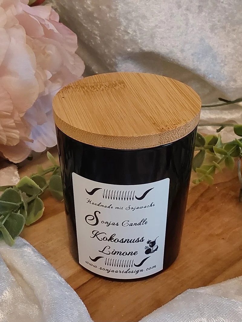 Duftkerze Kokosnuss Limone