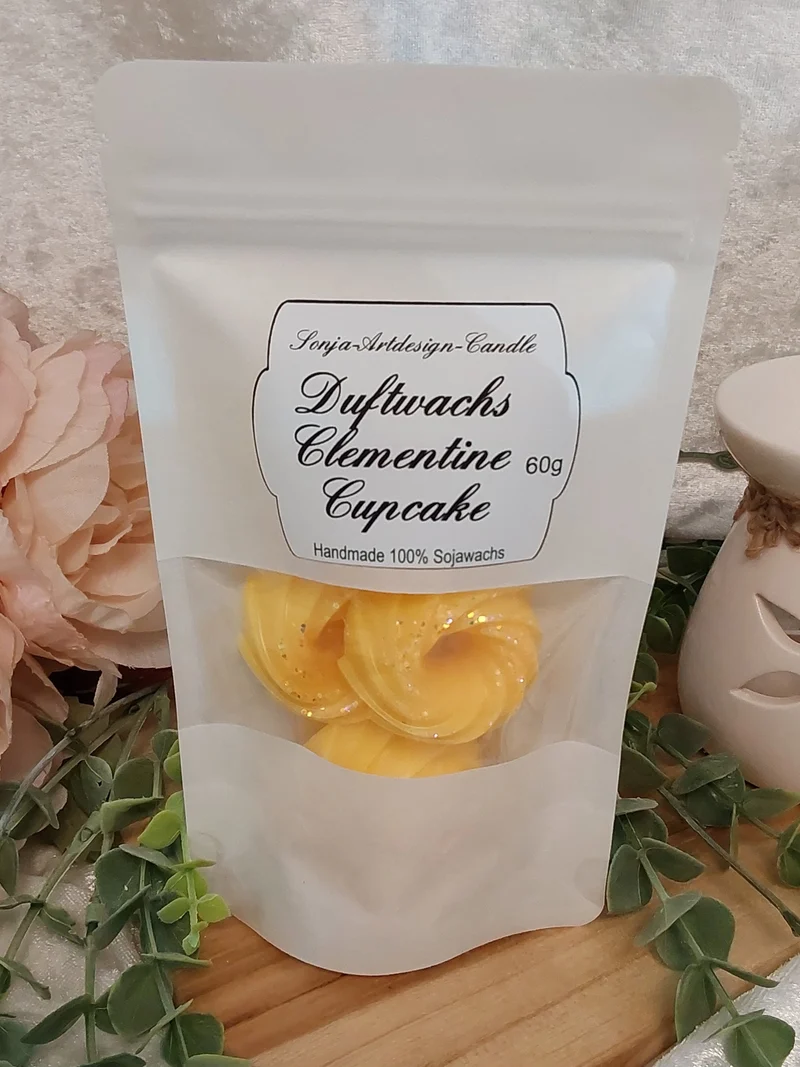 Waxmelts Clementine Cupcake