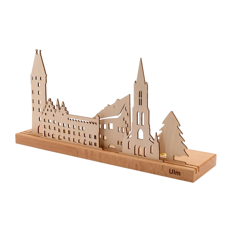 Ulm Panorama Teelichthalter