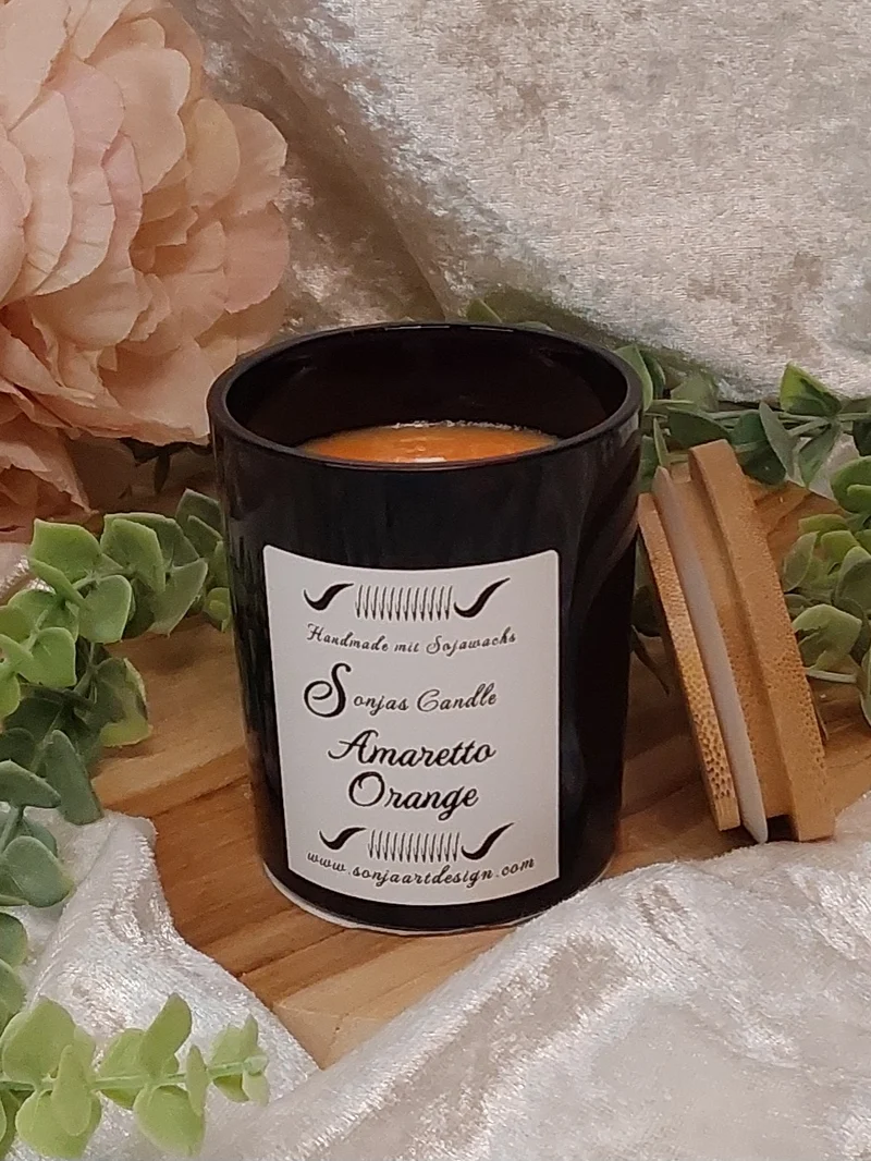 Duftkerze Amaretto Orange