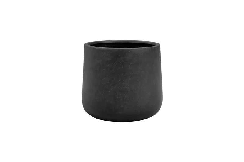 Pflanztopf Kiesel schwarz | 44X37