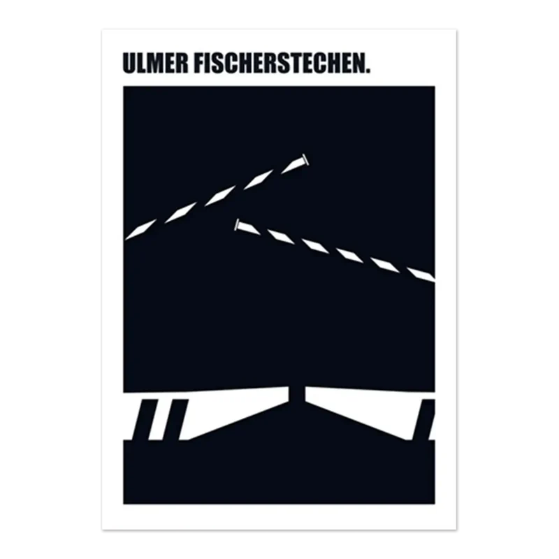 Wandbild "Fischerstechen"