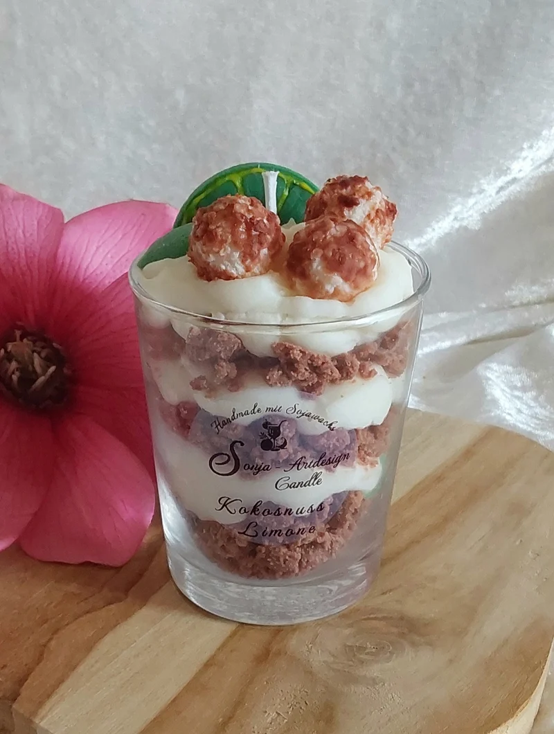 Kokosnuss Limone Duftkerze