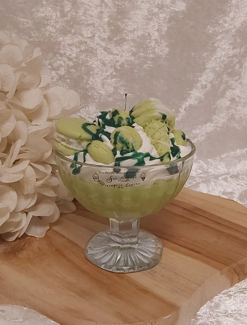 Pistazien-Eiscreme Duftkerze