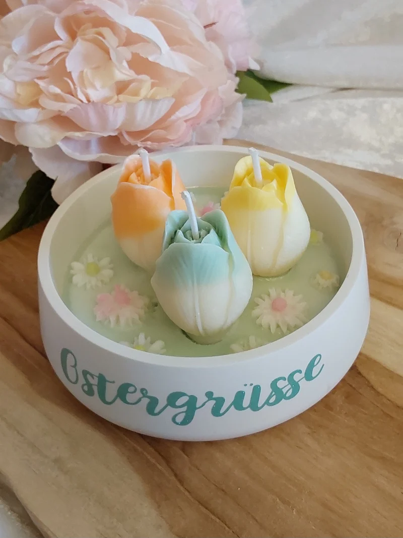 Tulpen-Ostergrüße