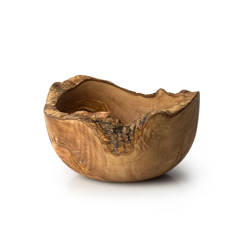 Schale Naturform aus Olivenholz – handgefertigt