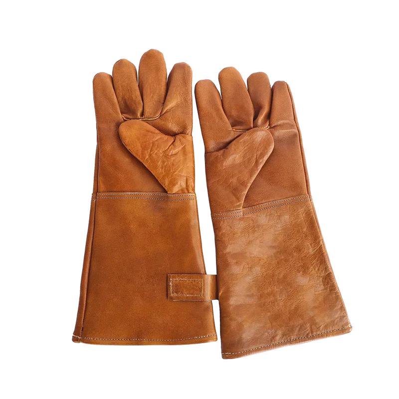 Grillhandschuhe aus Leder von ALPENGLÜHEN