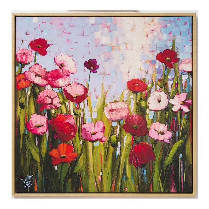 »MY POPPIES 1«, 2023 serielles Unikat